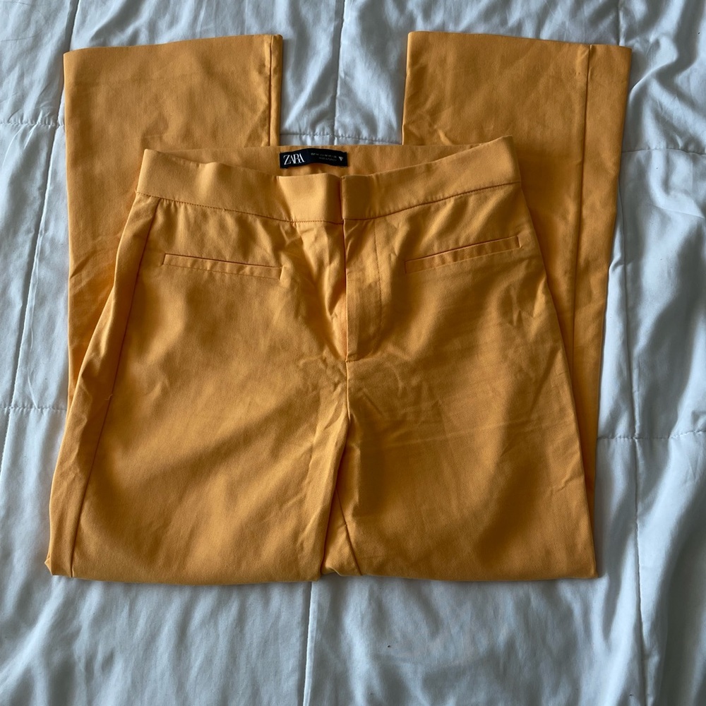Zara Orange Trousers